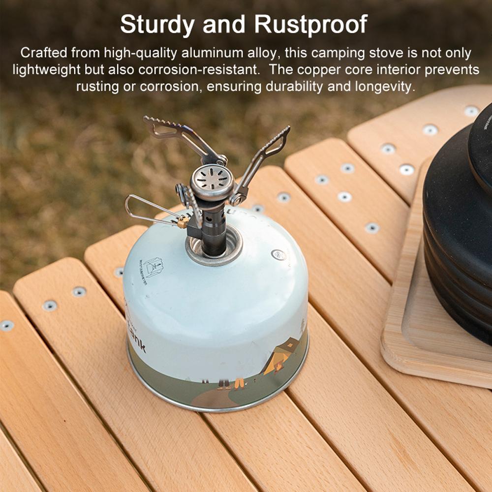 Портативная походная плита, газовая горелка, складная походная плита, 2500 Вт, для приготовления пищи на открытом воздухе