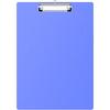 Hongri Aluminum Contractor Clipboard, Black Metal Construction with Low Profile Metal Clip, 12.5 x 9 in, Letter Size, Office Supply & School Supply
