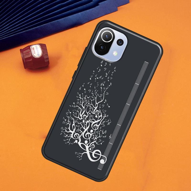 Чехол с нотами для POCO F5 X3 X5 Pro F3 F4 X4 GT M5s C40 Чехол для Xiaomi 13 11T 12T Pro 12 Lite 12X