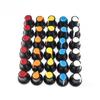 30PCS WH148 AG2 Potentiometer Knob Cap 6mm Shaft Hole Volume Control Knob Switch Caps 15X17mm 5value*6PCS=30PCS