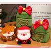 Christmas Gift Box Santa Claus Deer Plush Toy For Festive Decorations And Gifts