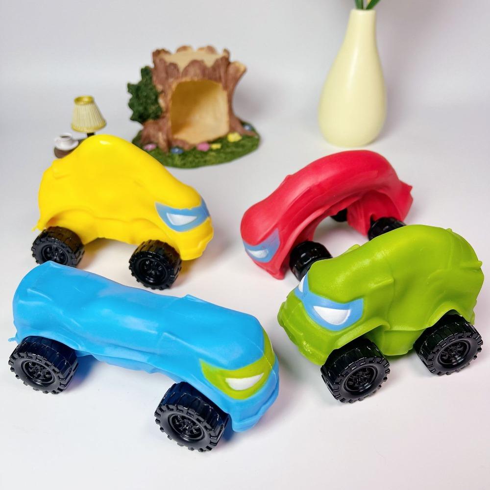 Stretchable Car Salamander Squeeze Toy High Elasticity Cute Pinch Toy Kids Tricky Doll