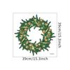 Christmas Wreath Sticker Glass Window Wall Decoration Wall Sticker Self-adhesive