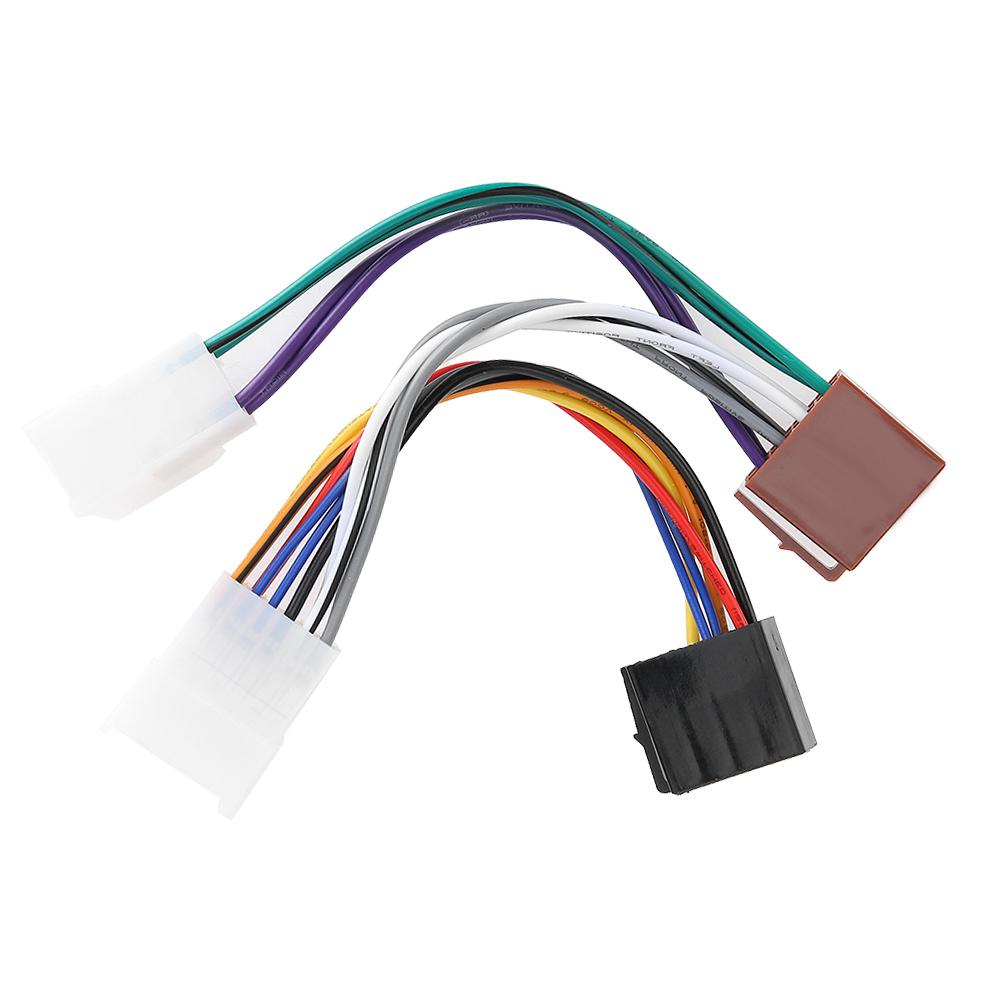 Car Audio Line Plug Connector Connection Line Interior ISO Wiring Harness Fit for Toyota