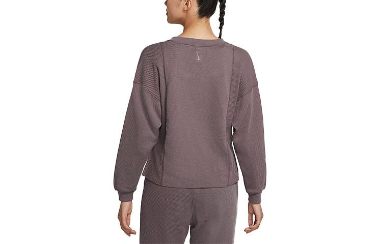 Nike Crop Tops Women's Ore Purple V Neck Moderate DJ8450-202