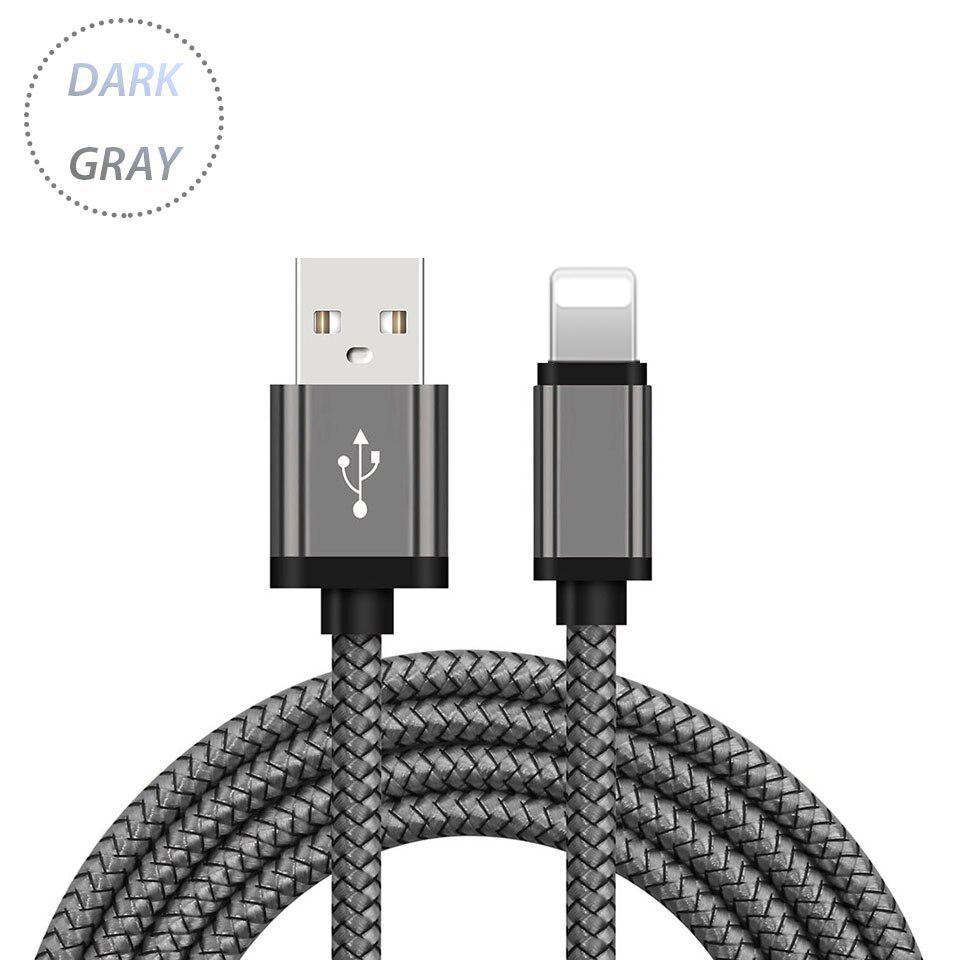 1 м 2 м 3 м USB-кабель для зарядного устройства, кабель для передачи данных для Apple iPhone 7 8 Plus 6 5 S 6S 10 11 Pro X XR XS Max iPad, быстрая зарядка, длинный телефонный провод