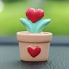 Ornaments Car Dashboard Figure Flower Pot Flower Pot Car Decoration Car Ornaments Center Console