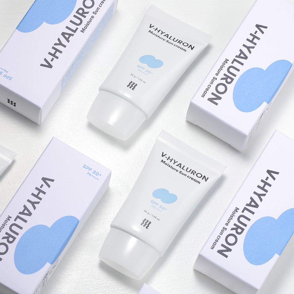 Merge V Увлажняющий солнцезащитный крем с гиалуроновой кислотой SPF50+ PA++++, 35 г, 1 шт.