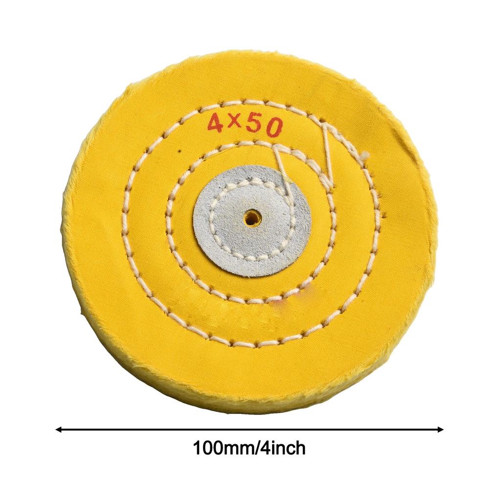 100mm/4inch Polishing Wheels 4in 50PLY Cotton Cloth