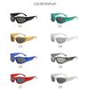 Новые Y2K Панк Солнцезащитные очки Женские Дизайнерские Квадратные Солнцезащитные очки Мужские Роскошный Бренд Солнцезащитные очки UV400 Цветные Зеркальные Модные Очки