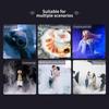 NiceFoto Fog-101.Pro Портативная дымовая машина Профессиональная дымовая машина с дистанционным управлением 5 светодиодов