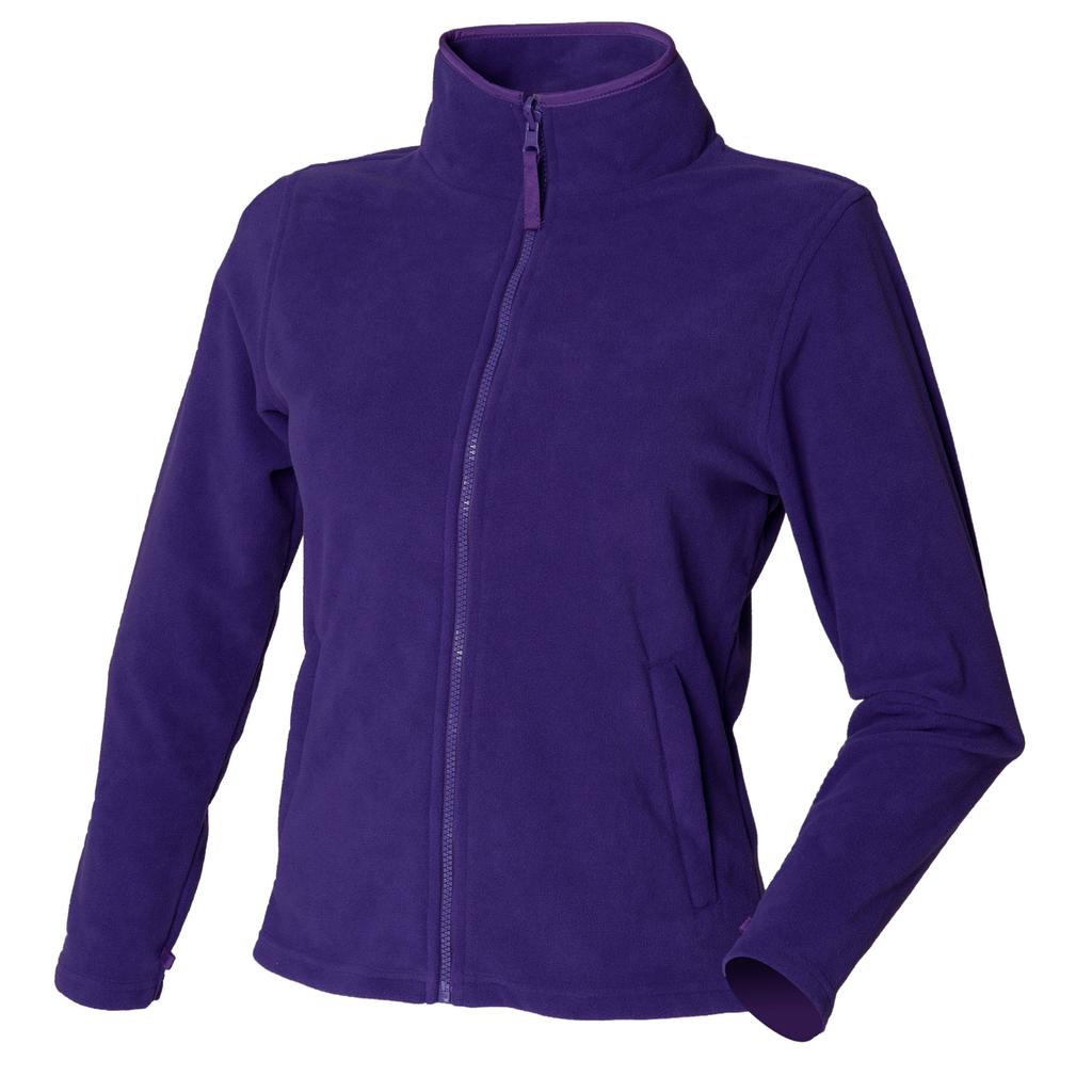 Henbury Womens/Ladies Microfleece Anti-Pill Jacket