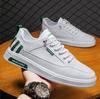 Модные белые вулканизированные кроссовки для мальчиков на плоской подошве, удобная обувь для мужчин, осень-весна 2024, модные кроссовки, обувь для мужчин, кроссовки