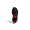 adidas OwnTheGame CNY K Износостойкие Средние Детские Баскетбольные Кроссовки Черно-Красные Детские GY0812