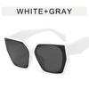Европейско-американские солнцезащитные очки Женские Модные Многоугольной формы Защита UV400 Мужские Женские Очки Винтажные Ретро Женские Солнцезащитные очки