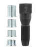 Re-thread Tap Spark-Plug Repair Tool Steel Thread Repair Efficient Chip Removal