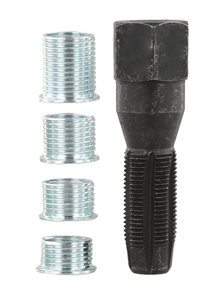 Re-thread Tap Spark-Plug Repair Tool Steel Thread Repair Efficient Chip Removal