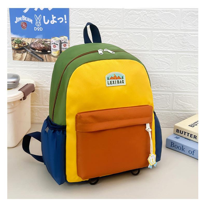 Schoolbag1011 New children's backpack, light research and leisure small schoolbag, kindergarten boys and girls travel outdoor backpack