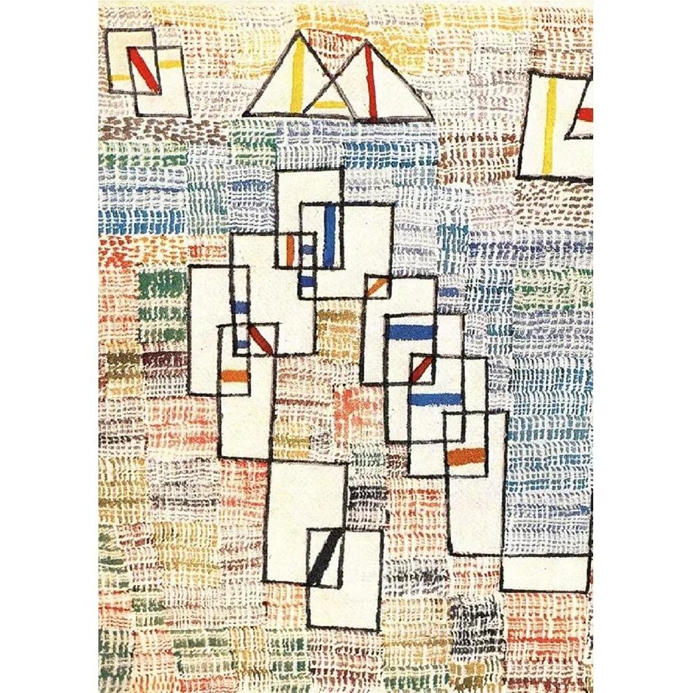 Classic Abstract Wall Art by Paul Klee Nordic HD Canvas Print Poster for Home Living Room Bedroom ation Modern Home