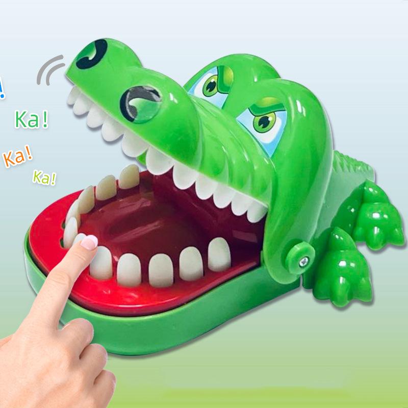 Игрушки с крокодиловыми зубами для детей, игры для стоматологов с кусками аллигатора, забавные игры для вечеринок и детей, розыгрыши, детские игрушки