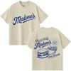 Off Campus Malones Burger Graphic T Shirts Unisex WoUnisex Fashion Vintage Harajuku Short Sleeve Oversized Cotton Summer Tshirt Gift