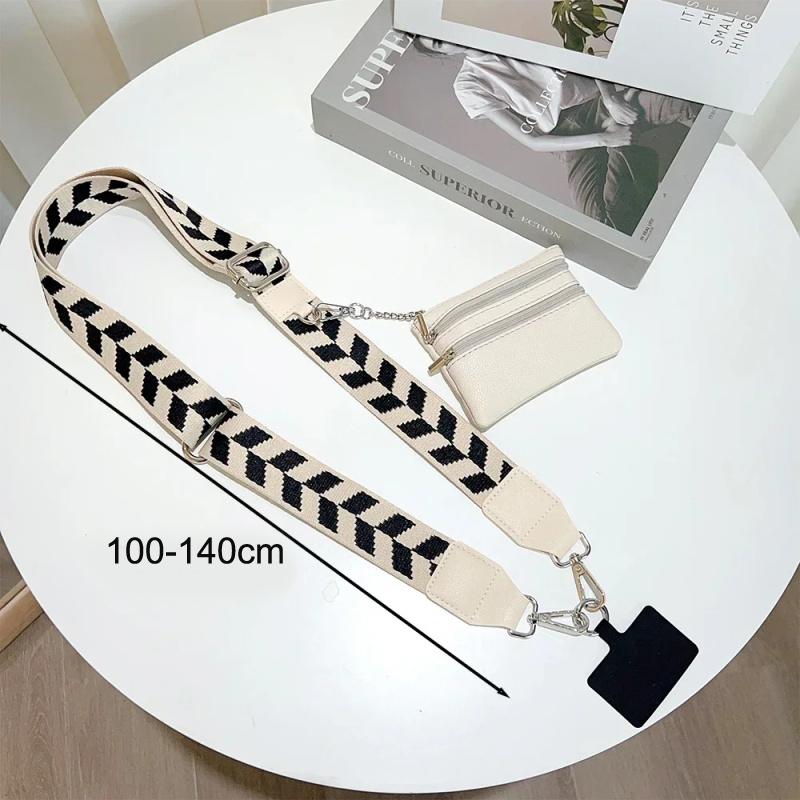 2 в 1 ремни для мобильных телефонов с застежкой-молнией, прочный кошелек с защитой от кражи, ремешок для мобильного телефона через плечо, шейный шнур