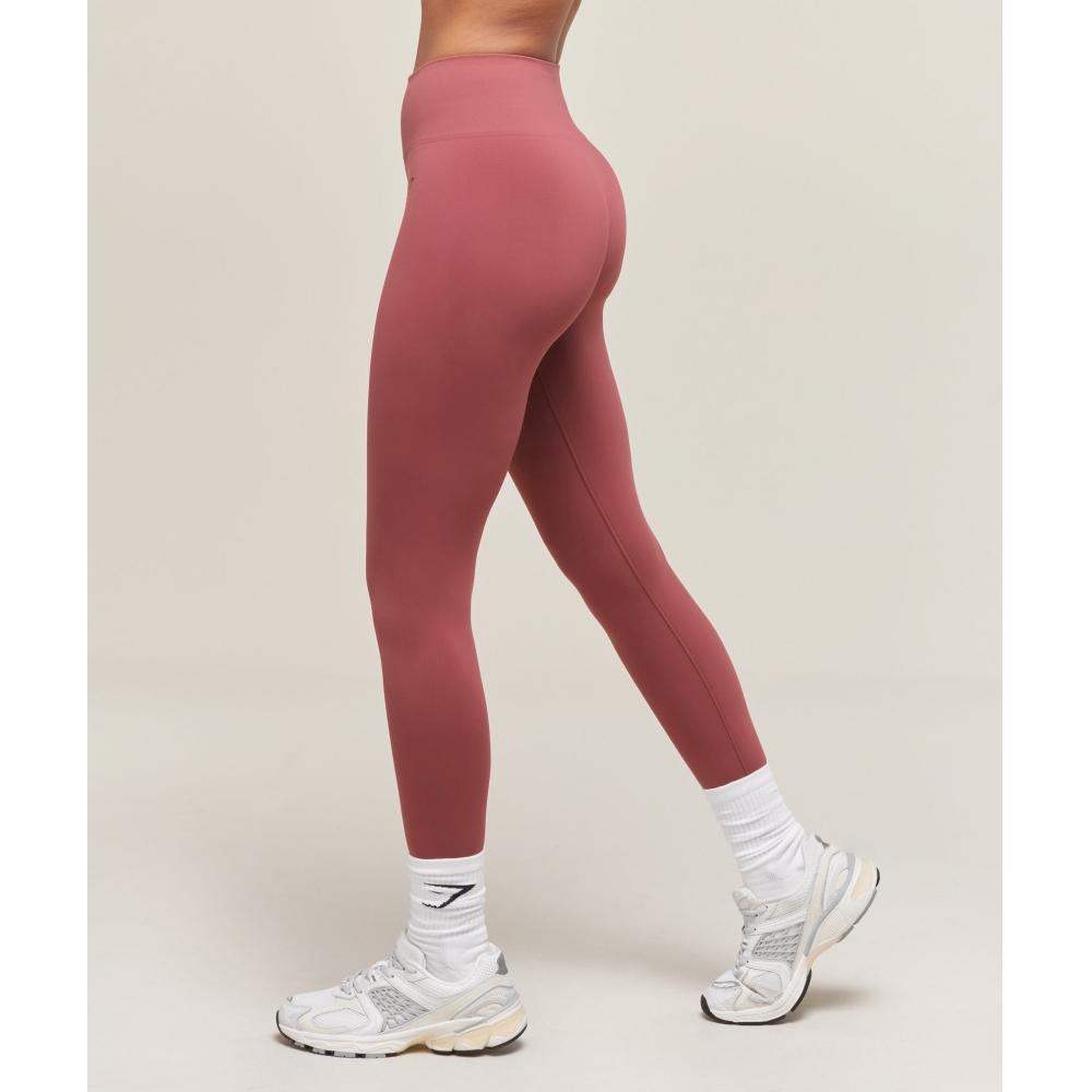 Gymshark Мягкие леггинсы Sculpt Washed Berry Pink B2c7t Kcps