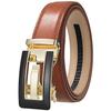 1Pcs Belt, Men'S Automatic Buckle Belt, Cowhide Belt, Men'S Belt Ly35-0355-1