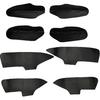 8PCS Leather Door Armrest Covers Wrap and Door Fabric Replacement for Honda Civic 2022-2026 11th Gen – Anti-Scratch, Waterproof, Luxury Interior