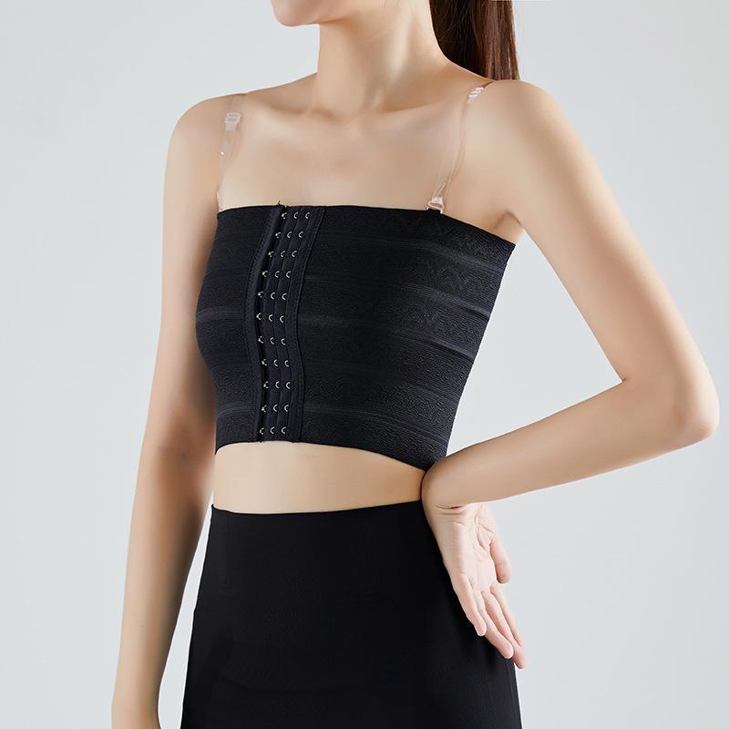 Front Button Bandage Binder: Body-Shaping Chest Vest for Breast Reduction and Compression.