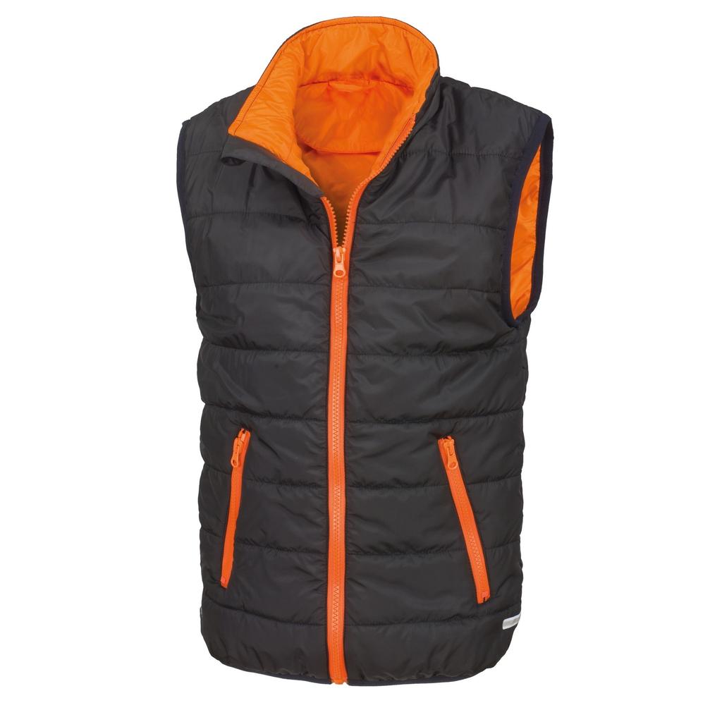 Result Core Childrens/Kids Sleeveless Zip Up Bodywarmer