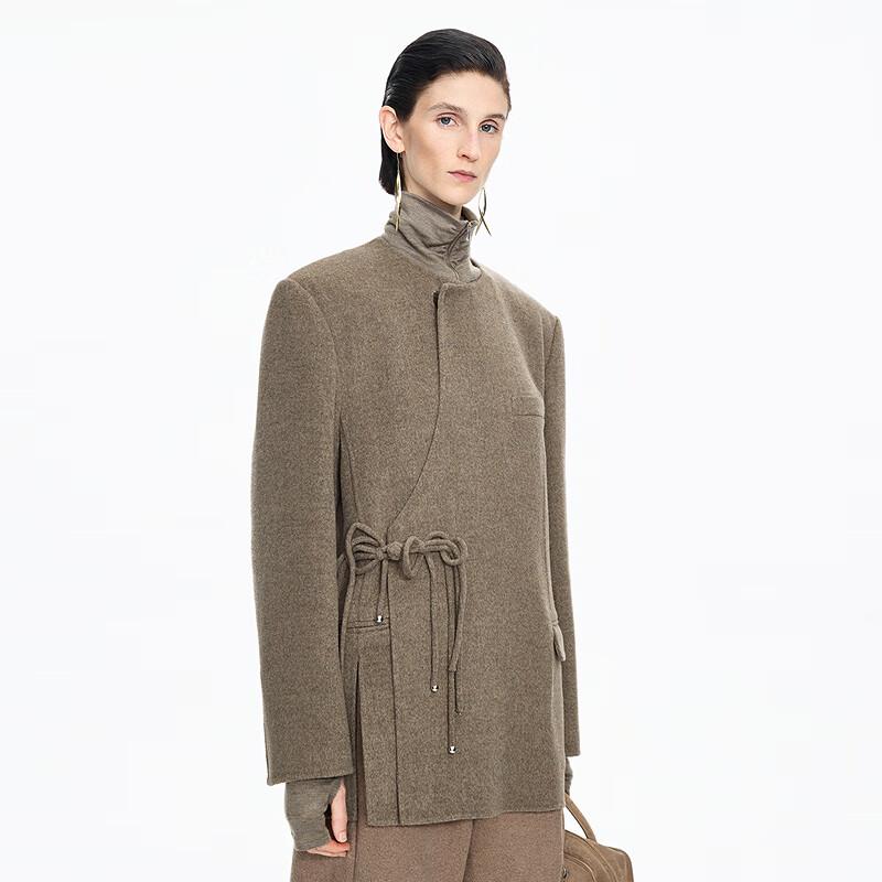 JNBY 2025 Winter Wool Blend Long Coat
