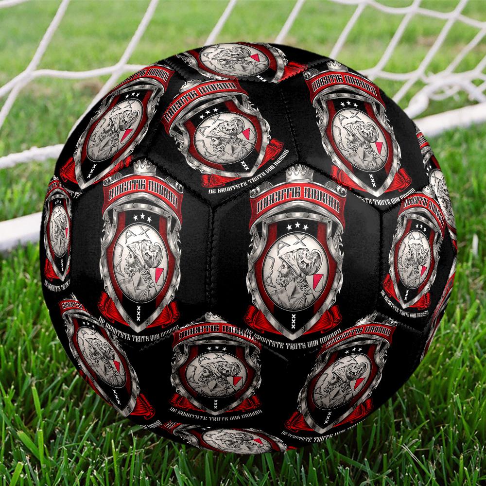 Футбольный мяч для зала AFC Ajax Цветной Для всех возрастов Машинная строчка ПВХ Готов к соревнованиям Прочный Высокий отскок