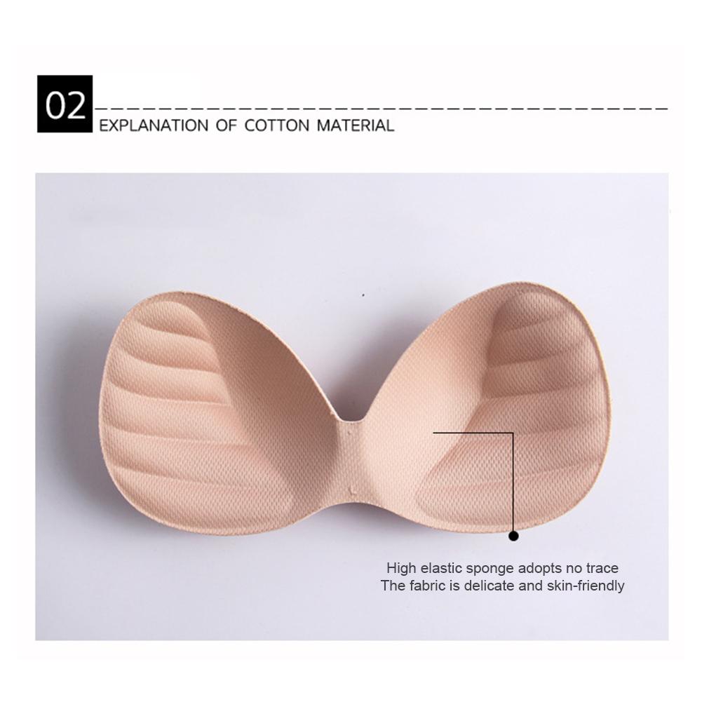 Underwear Chest Pad Multicolor Sponge Bra Pad Bra One Piece Coaster Macaron Color Chest Pads Underwear Accessories