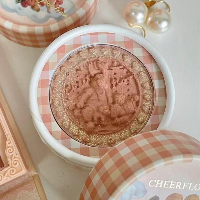 CHEERFLOR - Серия "Галерея Ангелов" Румяна с тиснением в виде кролика - 2 цвета