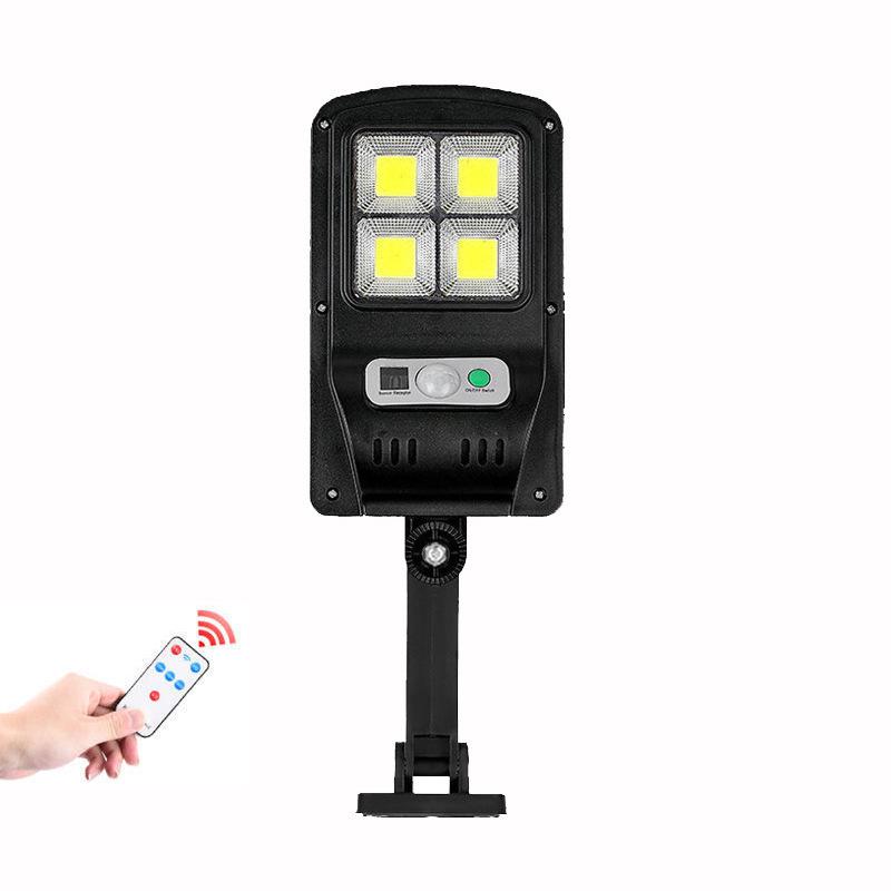 Mini Solar Light Outdoor Garden Light LED Motion Sensor Integrated Remote Control Light Sensor Wall Light Garden Rural Area
