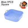 Reusable Airfryer Pan Liner Accessories Silicone Air Fryers Oven Baking Tray Pizza Chicken Airfryer Non-stick Silicone Mould
