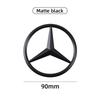 GLC GLB 1Pcs 90mm ABS Star Logo Car Trunk Emblem Badge Accessories For Mercedes Benz C E S Class W204 W205 W212 W213 W211 W220