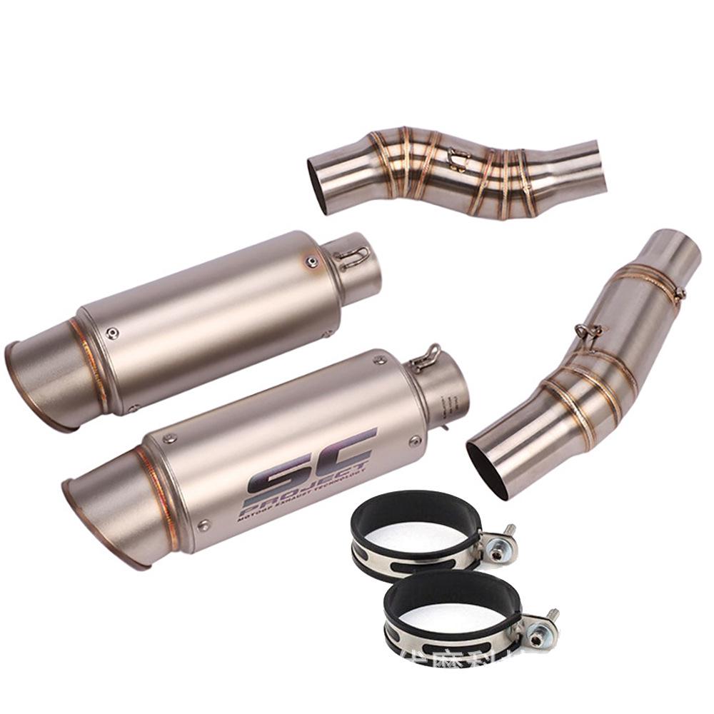 Kawasaki Z1000/Z1000SX/R/NINJA1000 Dual-Exhaust Mid-Pipe