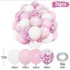 38/50 шт. латексные шары с конфетти для украшения дня рождения, свадьбы, детского душа, прозрачные воздушные шары на День святого Валентина