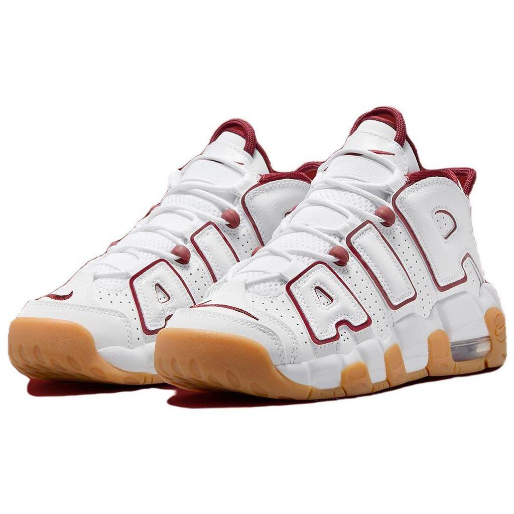Nike Air More Uptempo GS Белый Командный Красный Резина FJ2846-100
