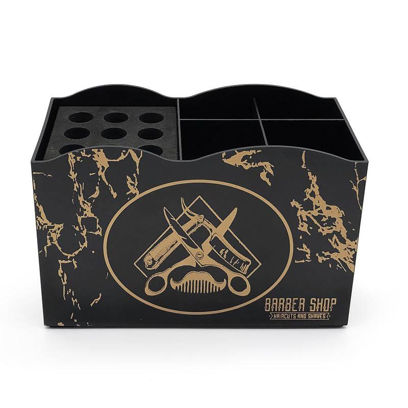 Парикмахерская Парикмахерские Принадлежности Парикмахерский Ящик для Хранения Расчески Держатель для Ножниц Органайзер Парикмахерская Парикмахерская Стойка Салонные Аксессуары