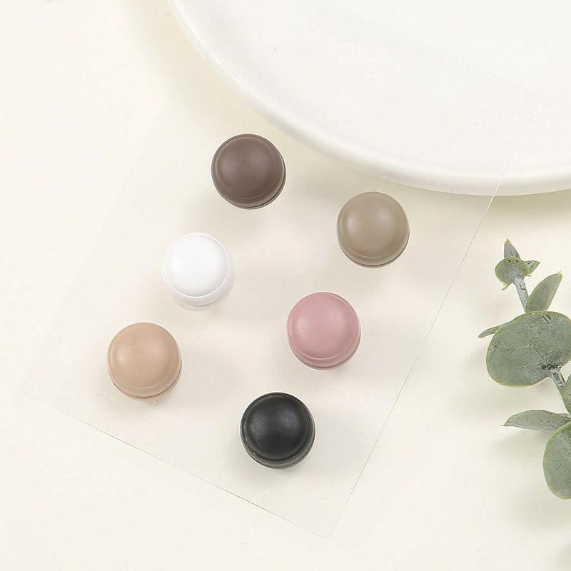 6 Pairs Headscarf Magnet Pin Brooch Buckle For Scarf Shawl Fashion Pins Women Cardigan Clip Buckle Simple Hijab Scarf Acessories