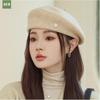 Winter Hats Woman Painter Cap Wool Beret British Vintage Style Women's Berets Casual Luxury Beret Femmes Flat Cap Good Quality