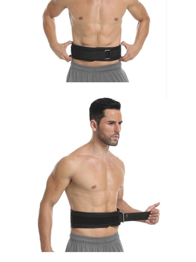 Unisex Fitness Weightlifting Belt for Squats, Deadlifts, Bench Press, and Waist Support.