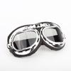 Vintage Style Motorcycle Goggles Motorbike Flying Scooter Aviator Helmet Glasses