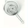 3pcs(S-M-L) Stainless Steel Fine Mesh Strainer with Handle - Kitchen Tool for Sifting and Sieving