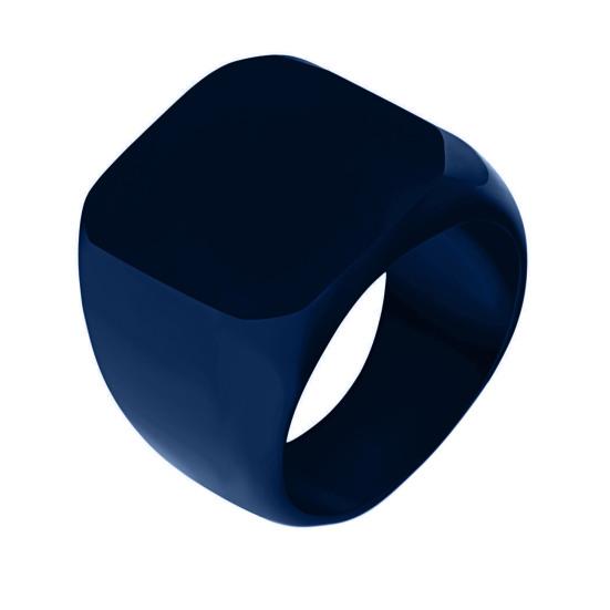 Кольцо для пары, простой стиль, хип-хоп, геометрическое, глянцевое, универсальное украшение, подарок для мужчин и женщин