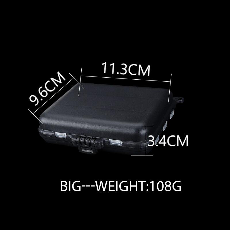 18 Compartments Storage Case Fishing Box Lure Hook Bait Box Fishing Tackle Holder Accessories Pesca