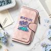 Vintage Beach Life Wallet Fashion Casual Multi Card Pocket Durable Slim Portable Wallet